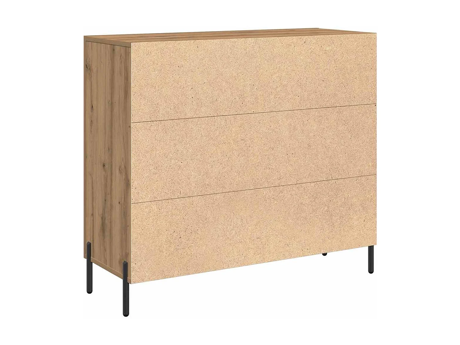 Buffet carvalho artisiano 90 x 34 x 80 cm Madeira processada