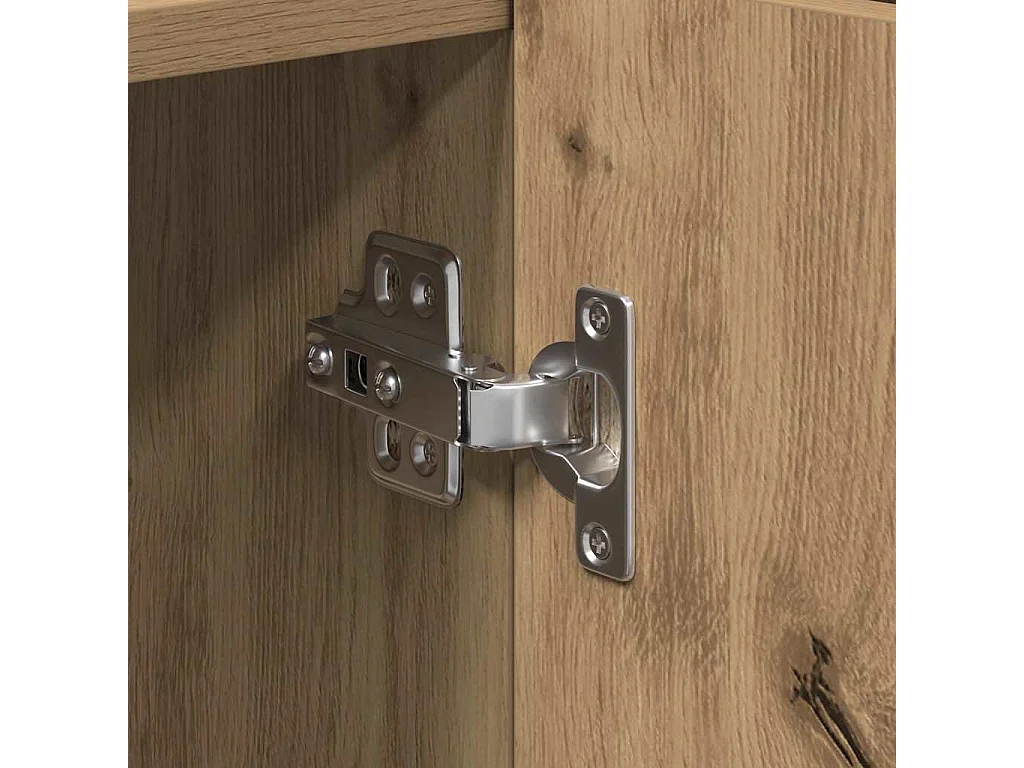 Buffet carvalho artisiano 90 x 34 x 80 cm Madeira processada