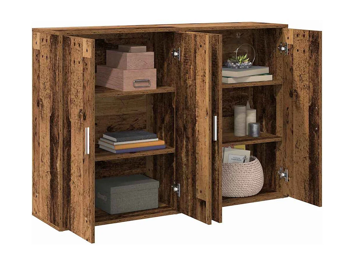 Buffet Bois ancien 60 x 31 x 84 cm Bois d'ingénierie