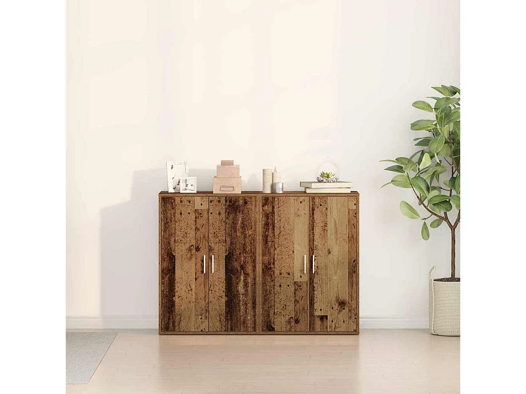 Buffet Bois ancien 60 x 31 x 84 cm Bois d'ingénierie