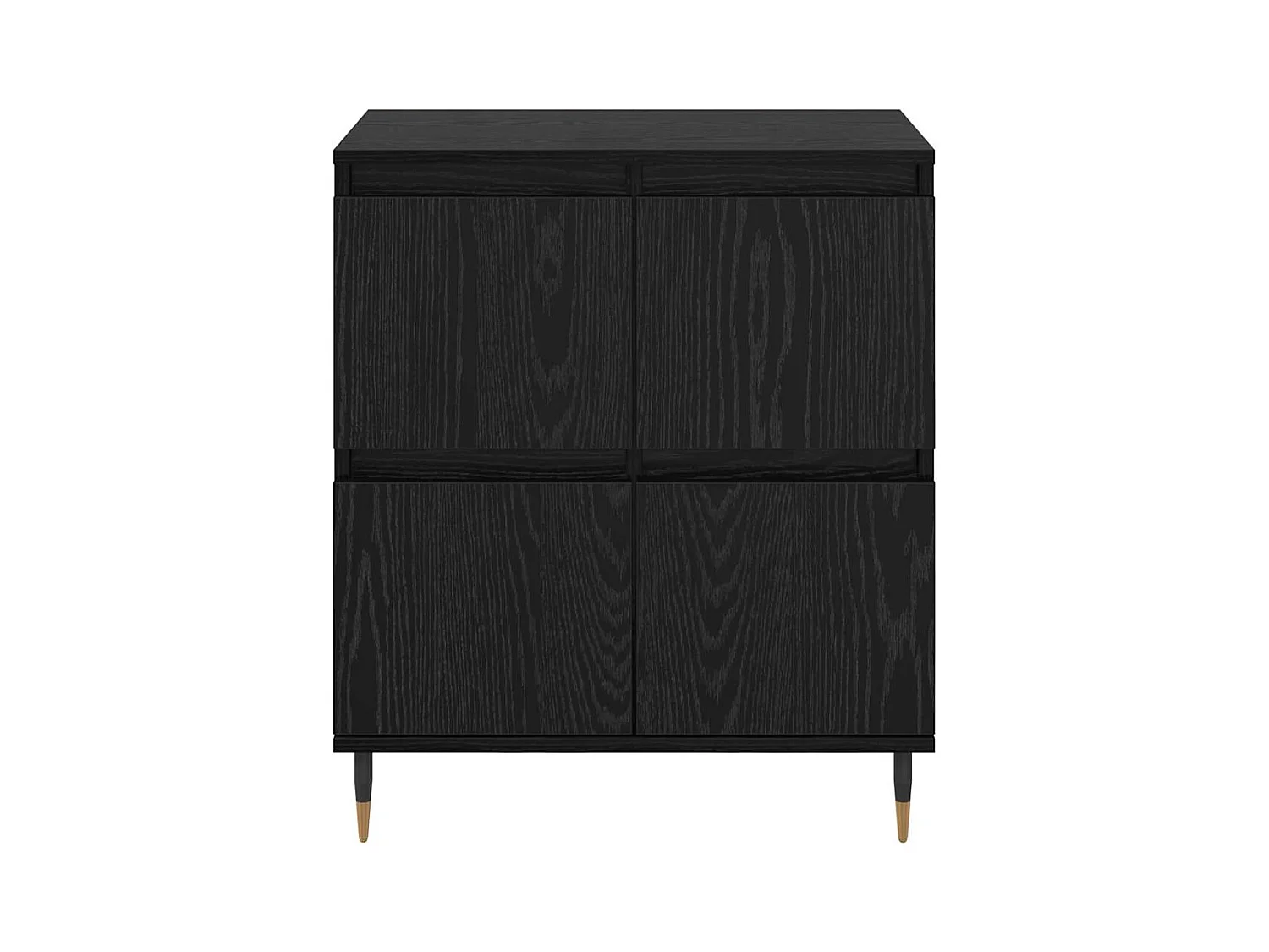 Buffets 3 pièces Chêne noir 180 x 35 x 70 cm Bois d'ingénierie
