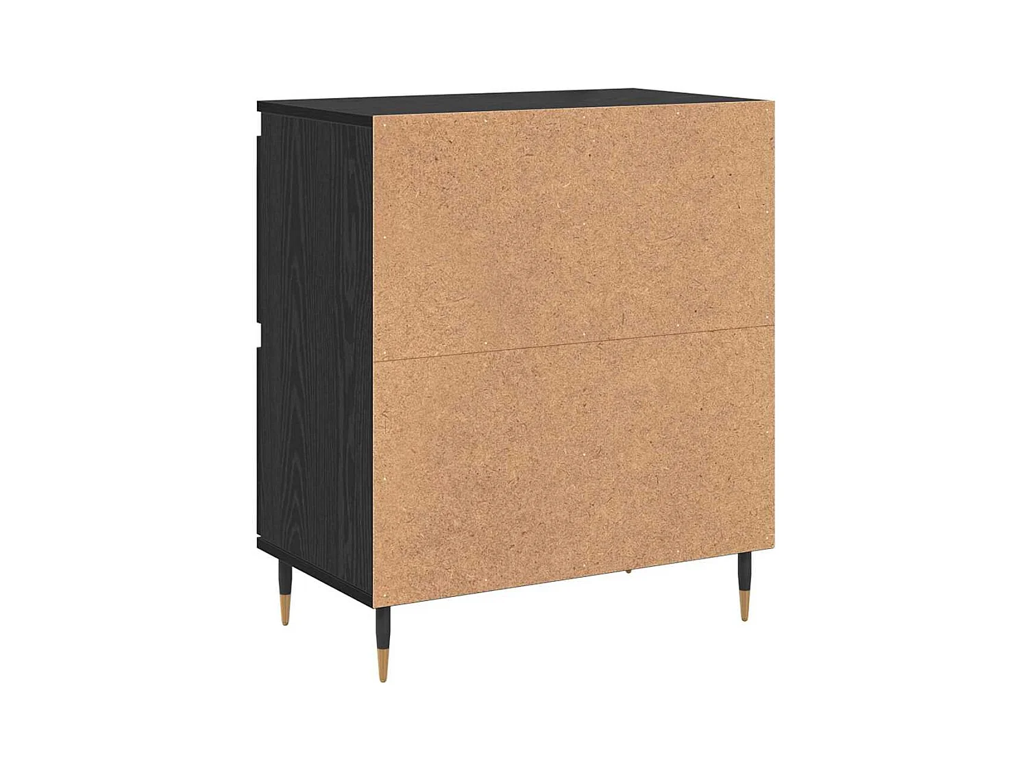 Buffets 3 pièces Chêne noir 180 x 35 x 70 cm Bois d'ingénierie