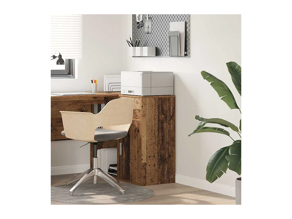 Buffet Bois ancien 38 x 34,5 x 75 cm Bois d'ingénierie