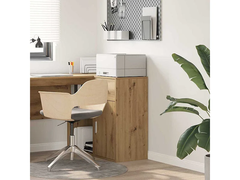 Buffet chêne artisanal 38 x 34,5 x 75 cm Bois d'ingénierie