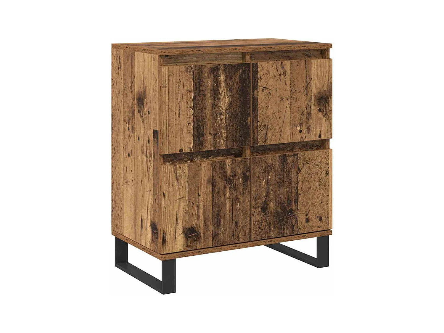 Buffets 3 pièces Bois ancien 180 x 35 x 70 cm Bois d'ingénierie