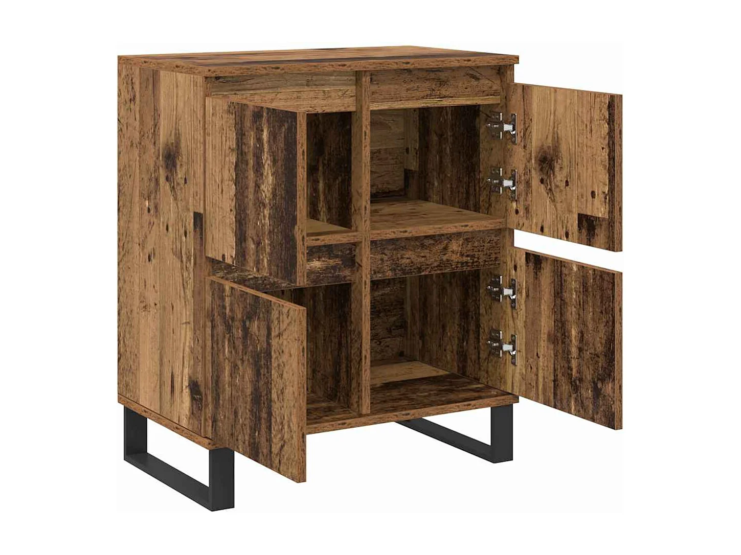 Tableros Lateral 3 piezas Madera vieja 180 x 35 x 70 cm