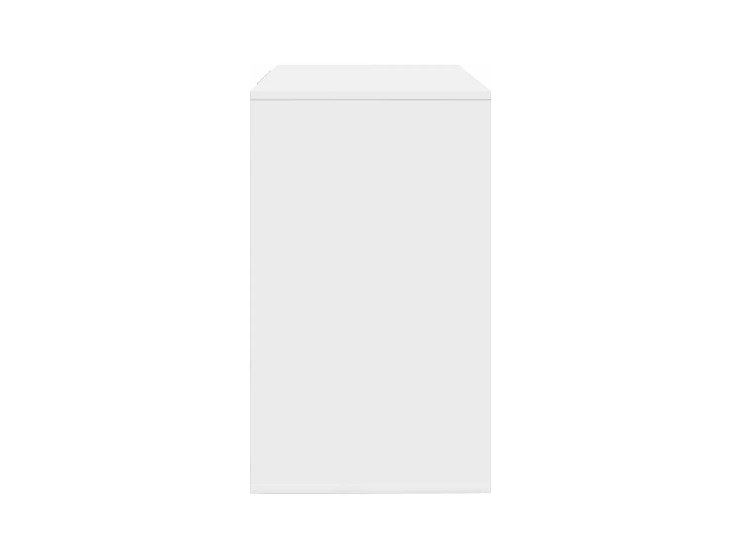 Buffet avec tiroir Blanc 120 x 41 x 75 cm Bois d'ingénierie