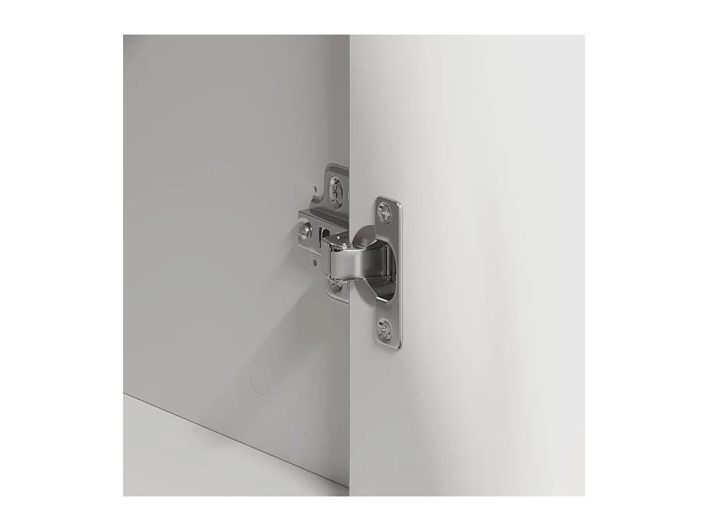 Buffet avec tiroir Blanc 120 x 41 x 75 cm Bois d'ingénierie