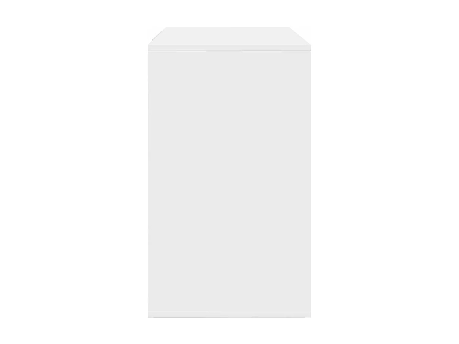 Buffet avec tiroir Blanc 120 x 41 x 75 cm Bois d'ingénierie