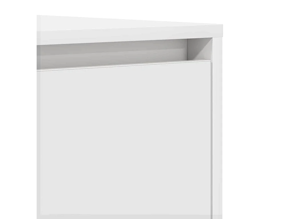 Buffet avec tiroir Blanc 120 x 41 x 75 cm Bois d'ingénierie