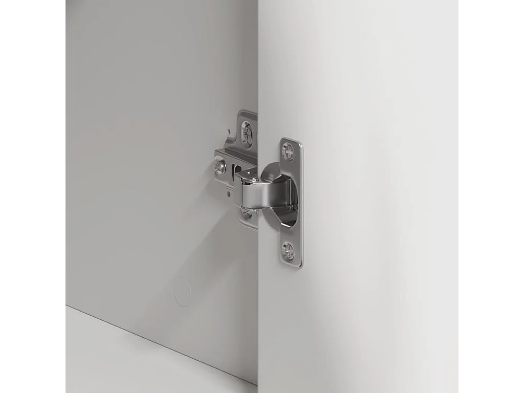 Buffet avec tiroir Blanc 120 x 41 x 75 cm Bois d'ingénierie