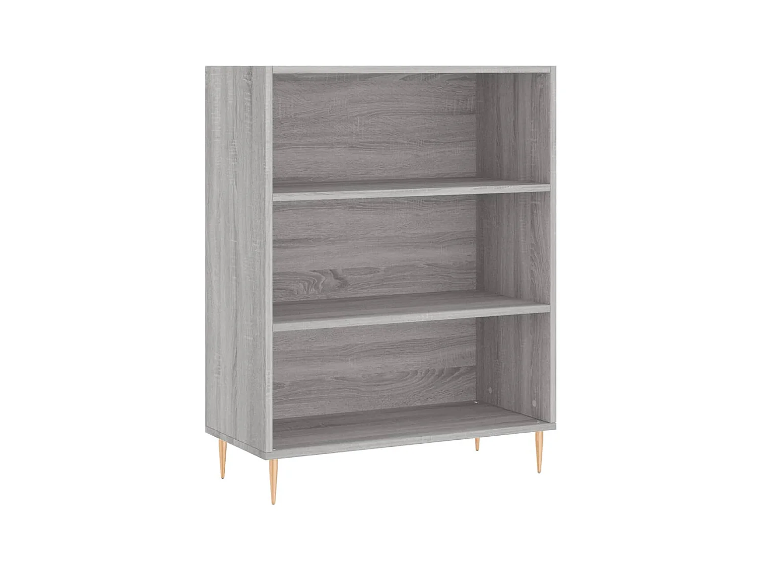 Buffet haut Sonoma gris 69,5x34x180 cm Bois d'ingénierie