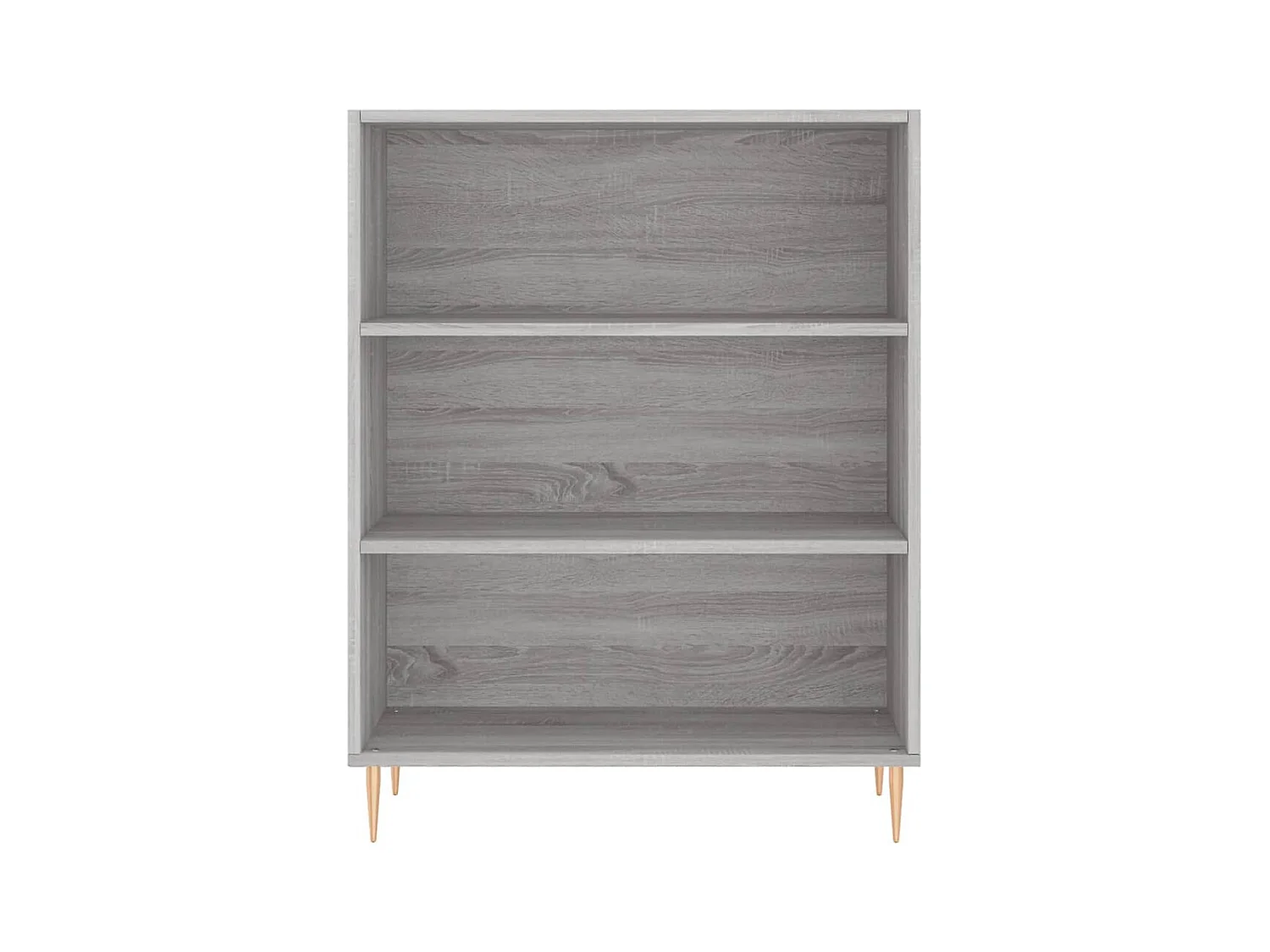 Buffet haut Sonoma gris 69,5x34x180 cm Bois d'ingénierie