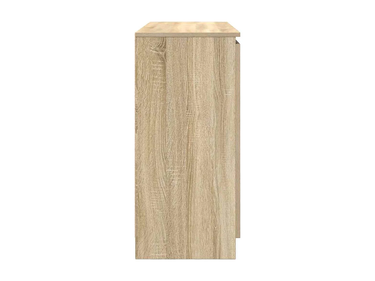 Buffet avec tiroirs chêne sonoma 100,5x35x76 cm bois ingénierie