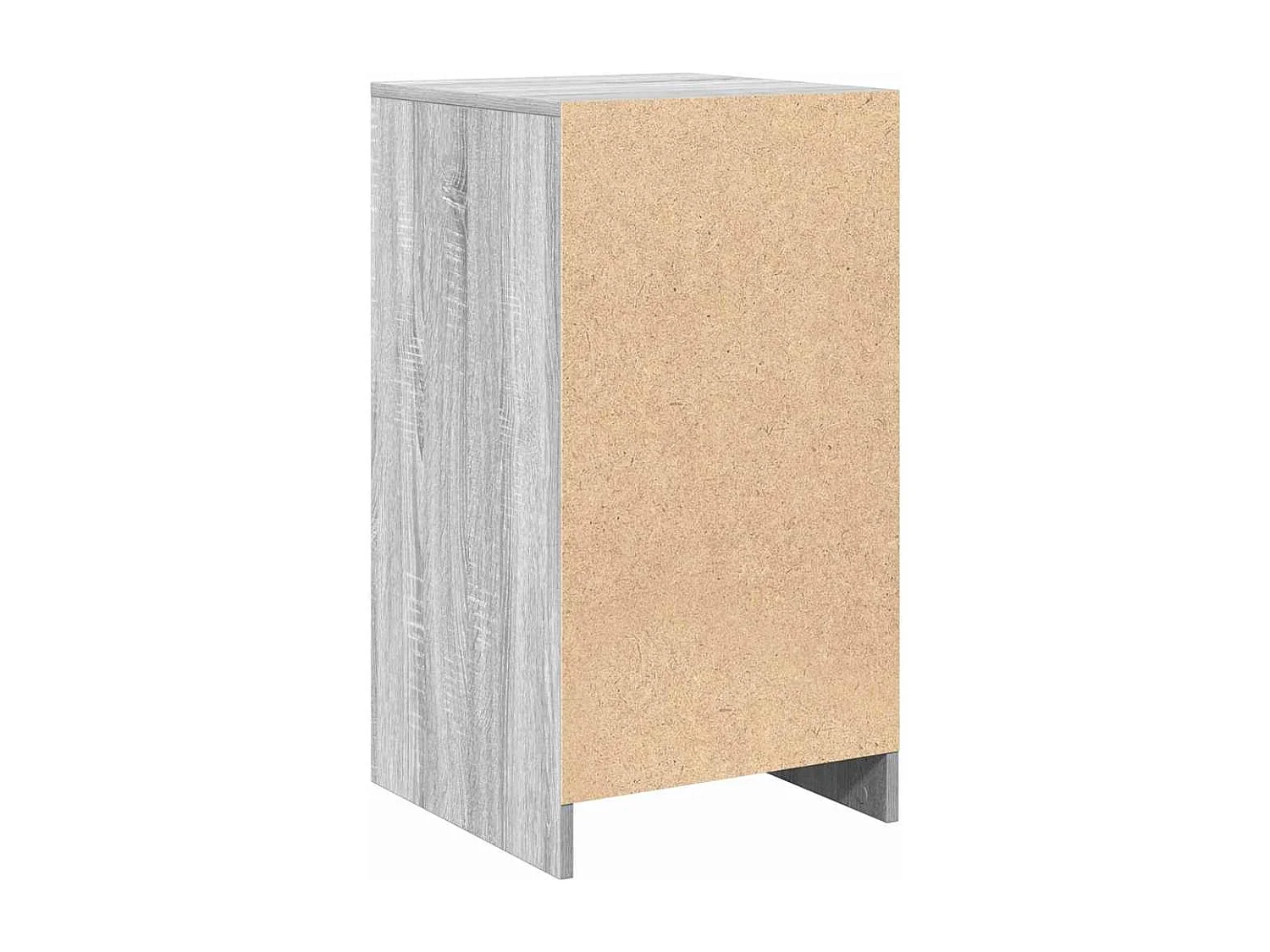 Buffet Sonoma gris 40 x 40.5 x 75 cm Bois d'ingénierie