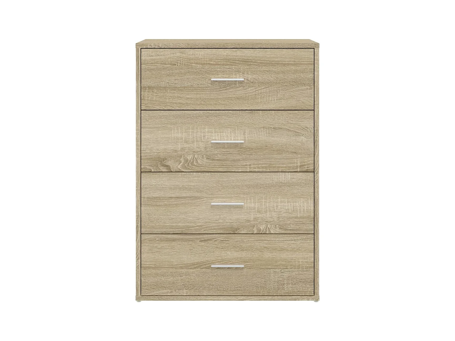 Buffets 2 pièces chêne sonoma 60x31x84 cm bois d'ingénierie