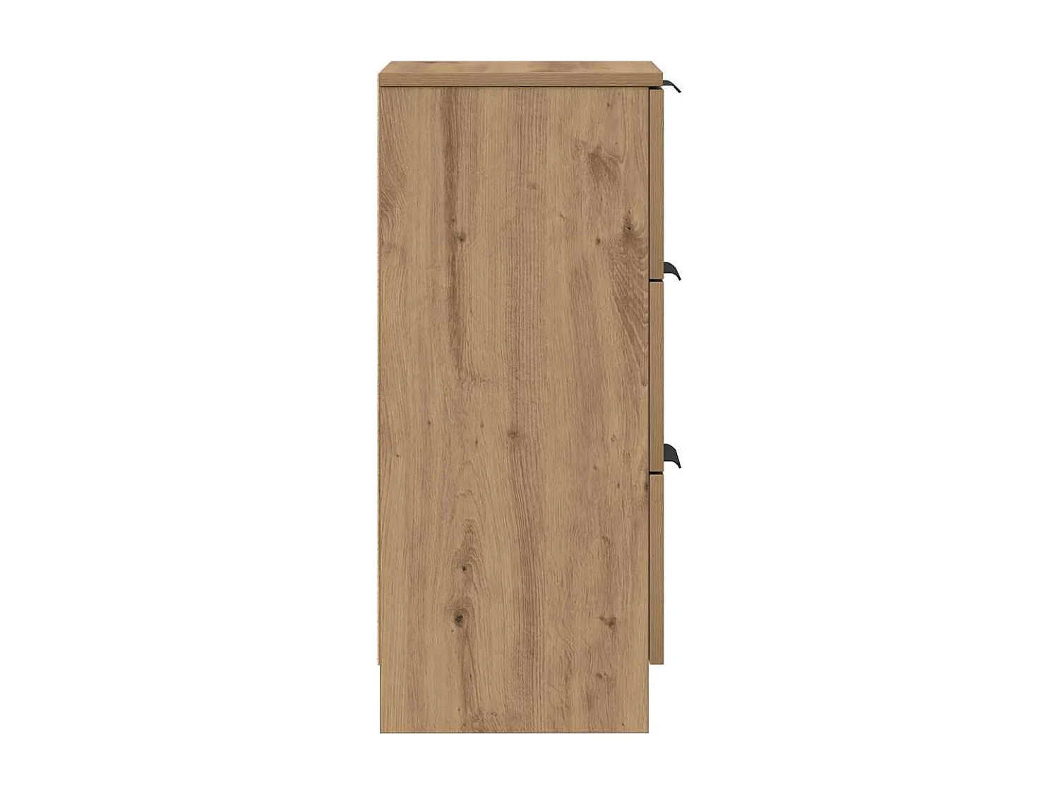 Aparador madera de ingeniería roble artisian 30x30x70 cm