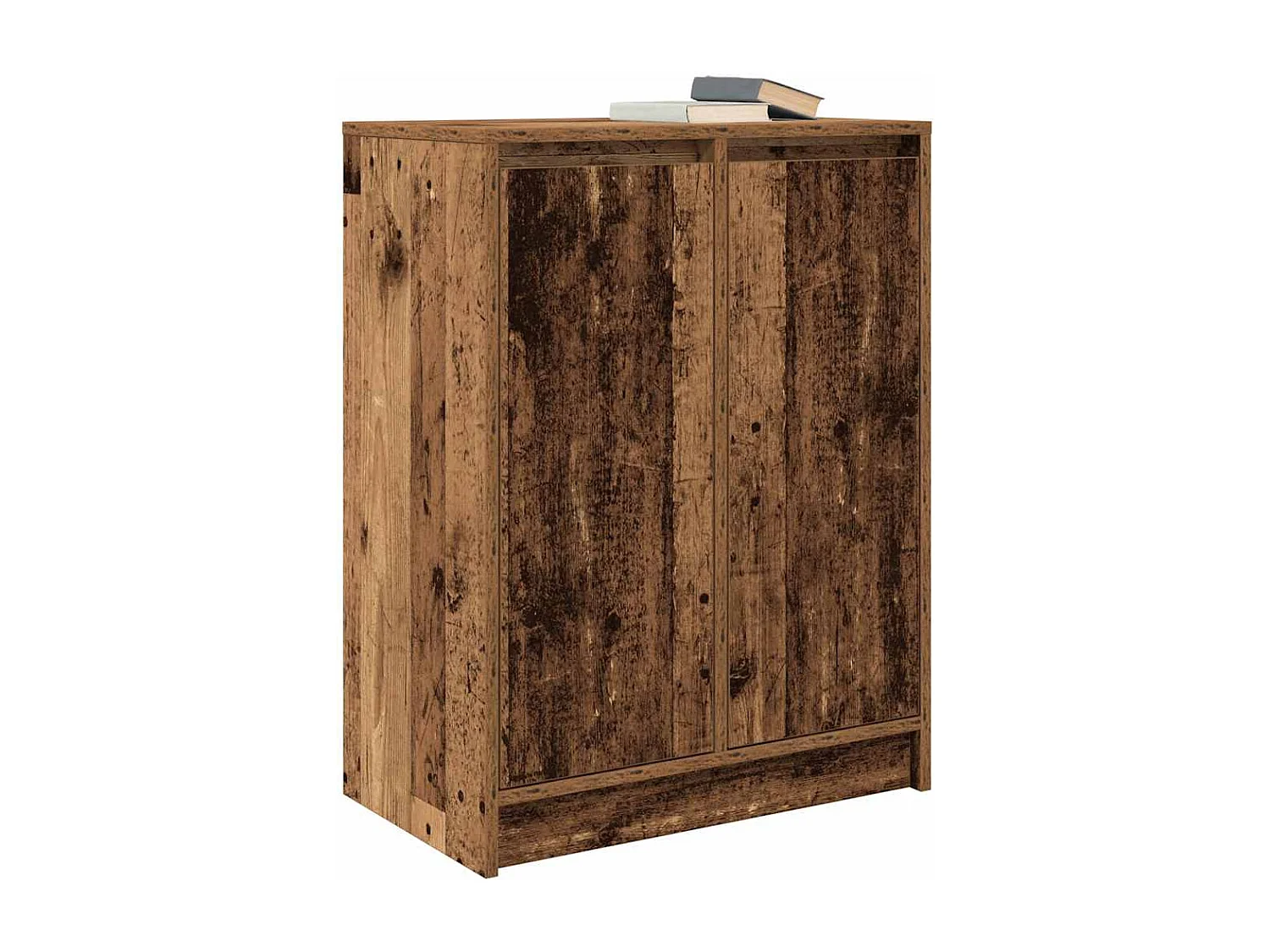 Buffet vieux bois 57x34x76 cm bois d'ingénierie