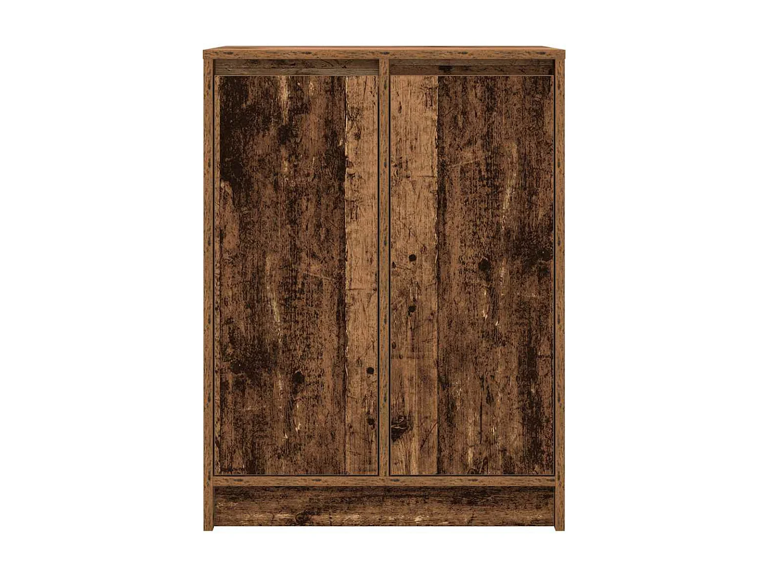 Buffet vieux bois 57x34x76 cm bois d'ingénierie