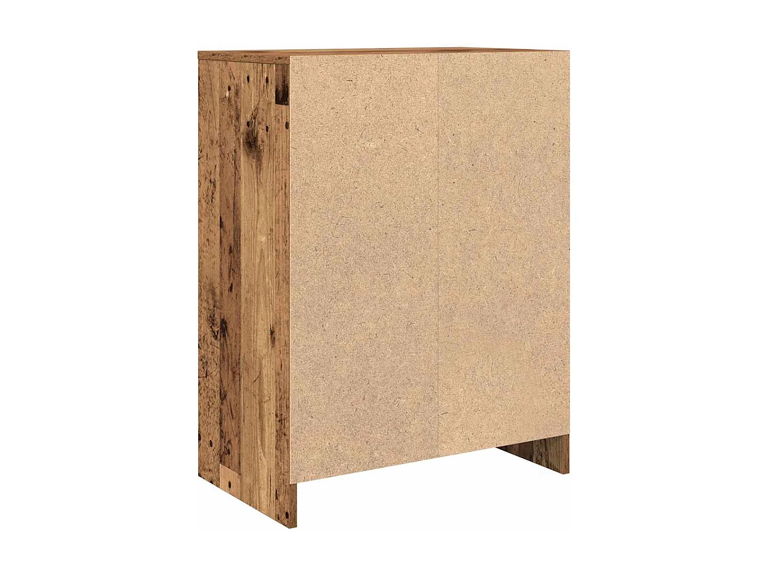 Buffet vieux bois 57x34x76 cm bois d'ingénierie