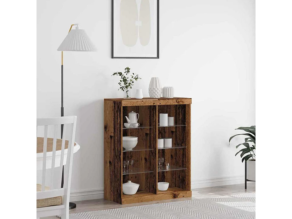 Buffet Bois ancien 41 x 37 x 100 cm Bois d'ingénierie