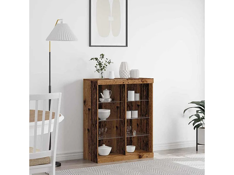 Vitrina Madera vieja 41 x 37 x 100 cm Madera contrachapada