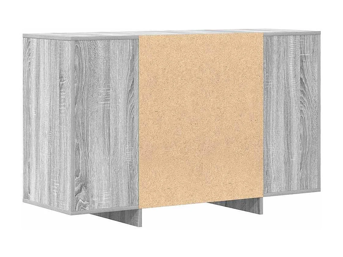 Buffet Sonoma gris 120 x 41 x 75 cm Bois d'ingénierie
