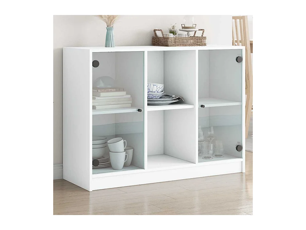 Aparador 102x37x75,5 cm derivados de madeira branco