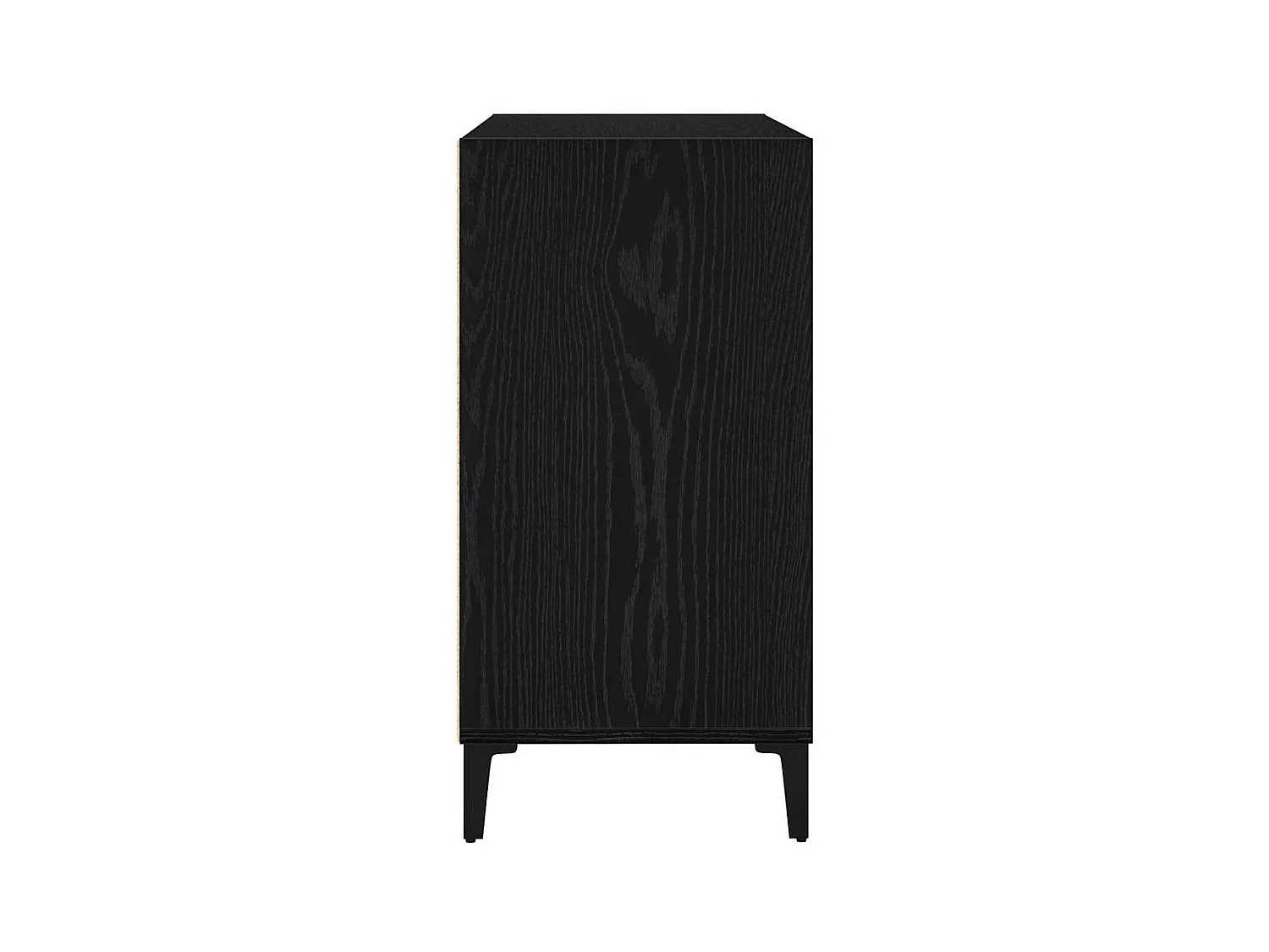 Buffet Noir 103.5 x 35 x 70 cm Bois d'ingénierie