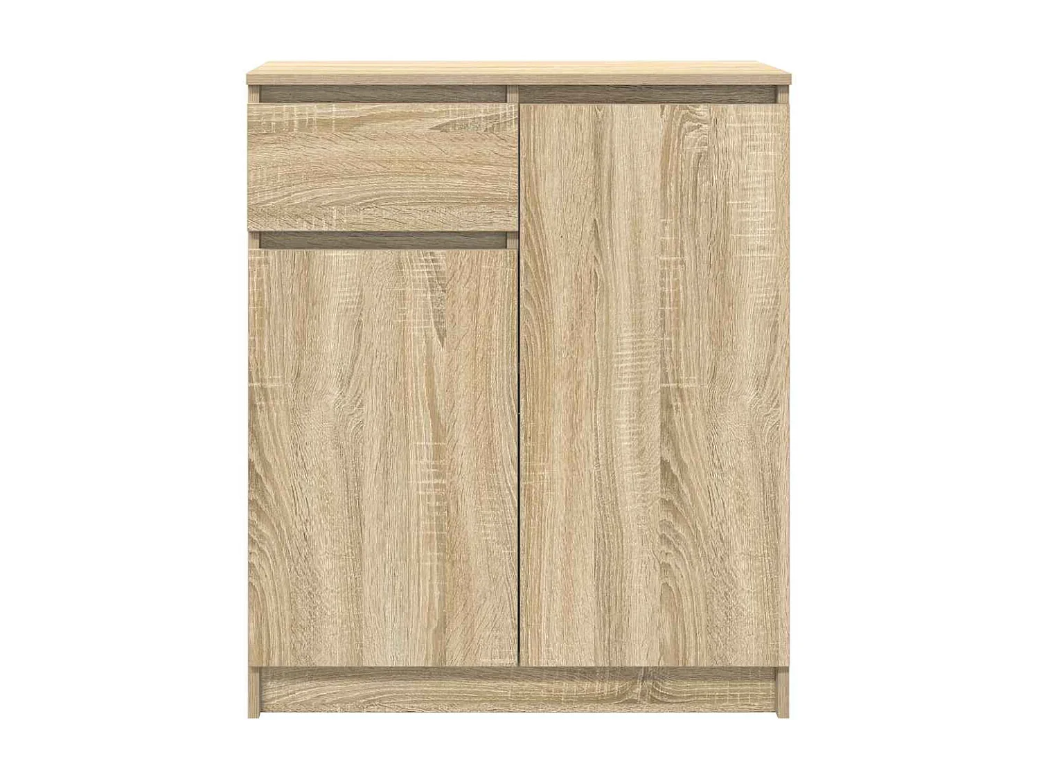 Buffet avec tiroir chêne sonoma 71x35x84 cm bois d'ingénierie