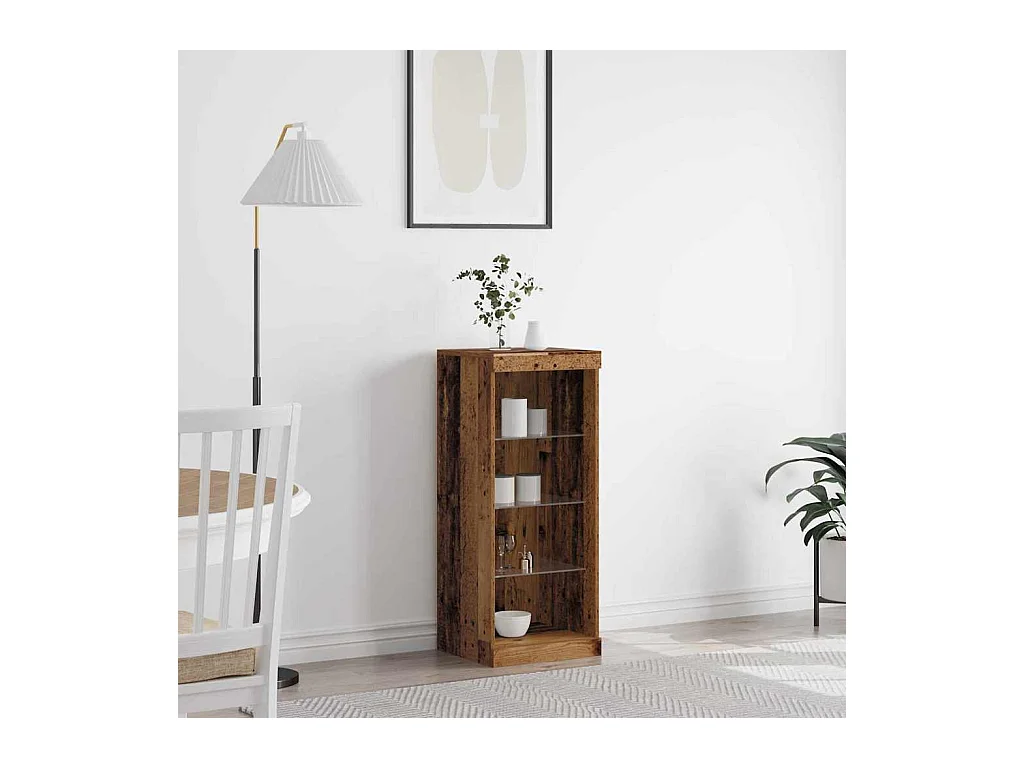 Buffet Bois ancien 41 x 37 x 100 cm Bois d'ingénierie