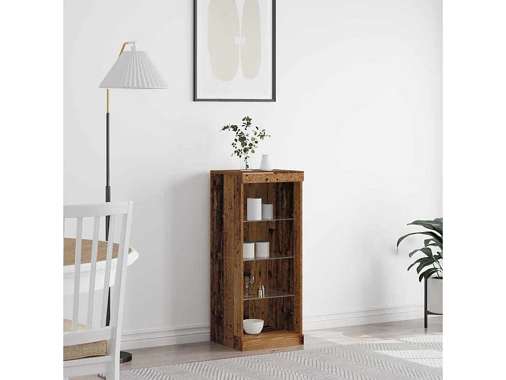 Buffet Bois ancien 41 x 37 x 100 cm Bois d'ingénierie