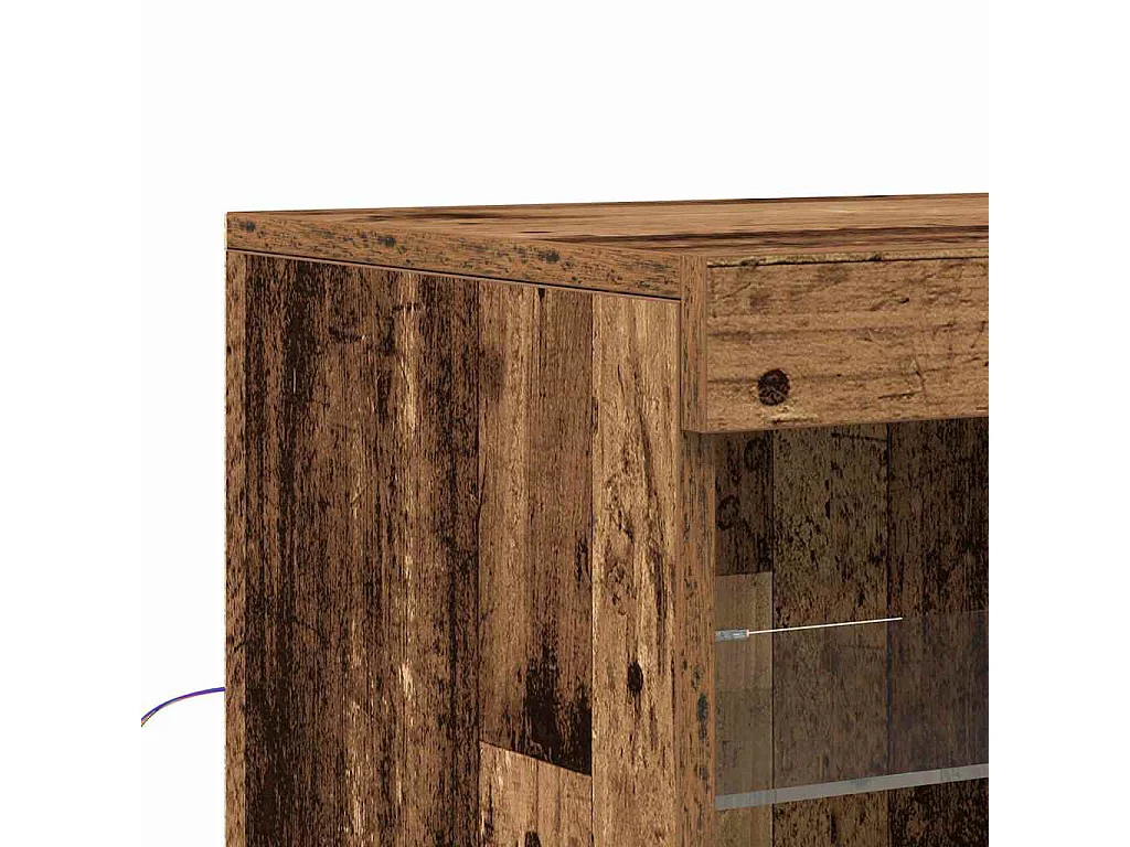 Buffet Bois ancien 41 x 37 x 100 cm Bois d'ingénierie