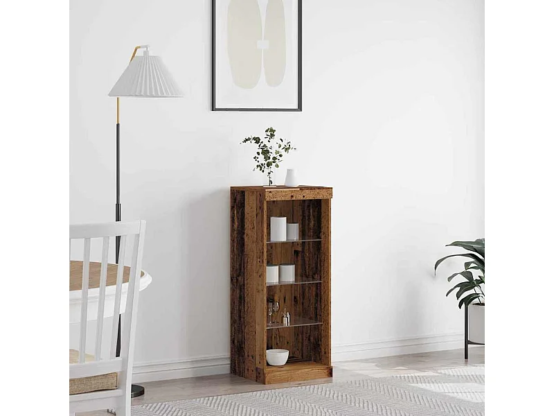 Vitrina Madera vieja 41 x 37 x 100 cm Madera contrachapada