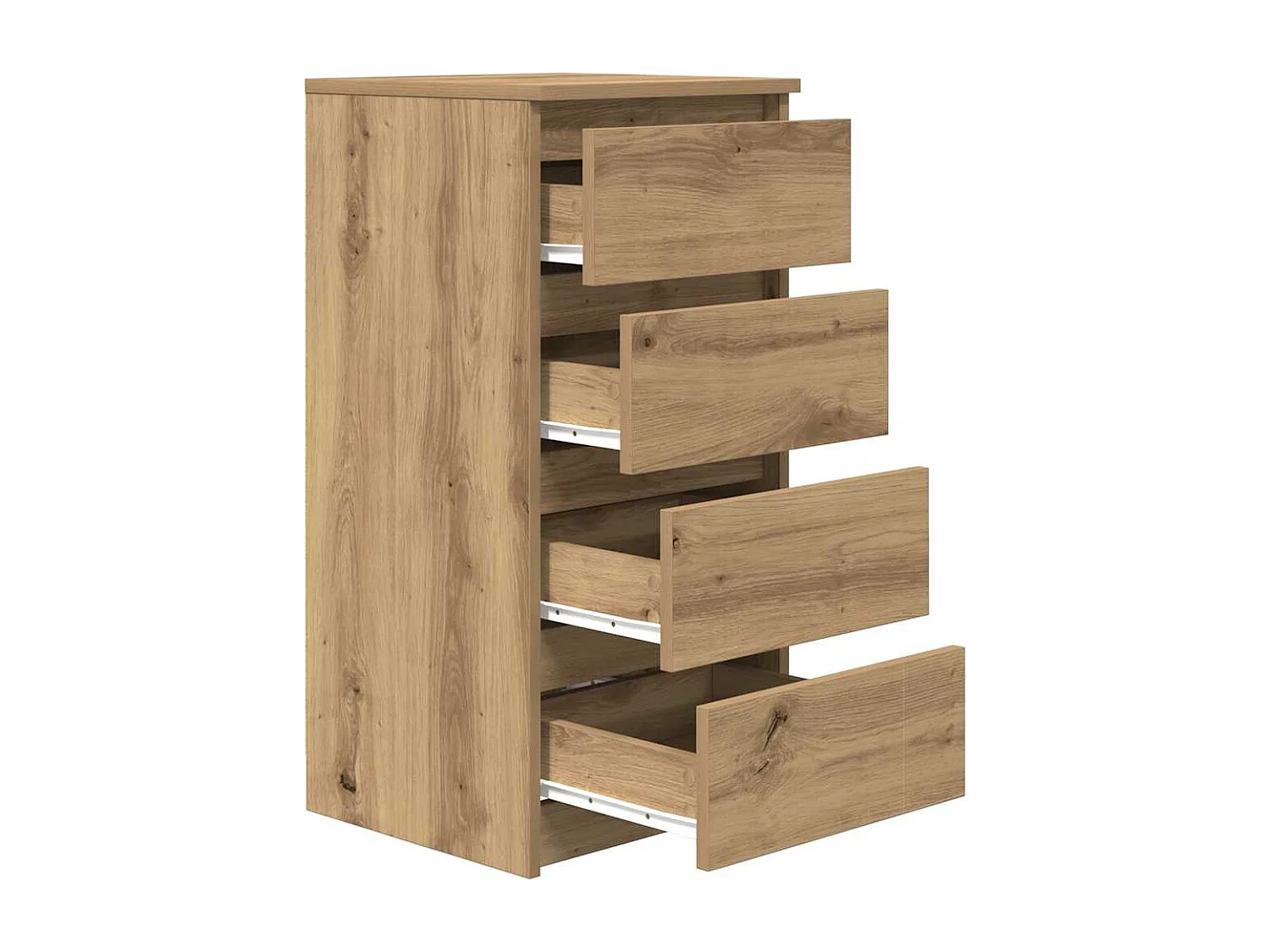 Aparador Artisan Roble 37,5x35x76 cm Madera de ingeniería