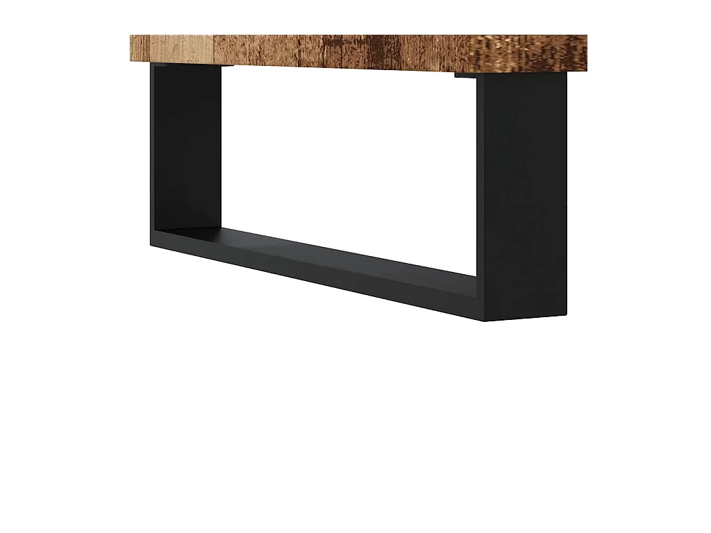 Buffet vieux bois 101,5x35x70 cm bois d’ingénierie