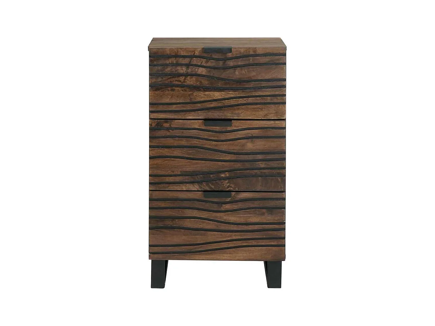 Buffet Marron 40 x 33 x 75 cm bois de manguier massif