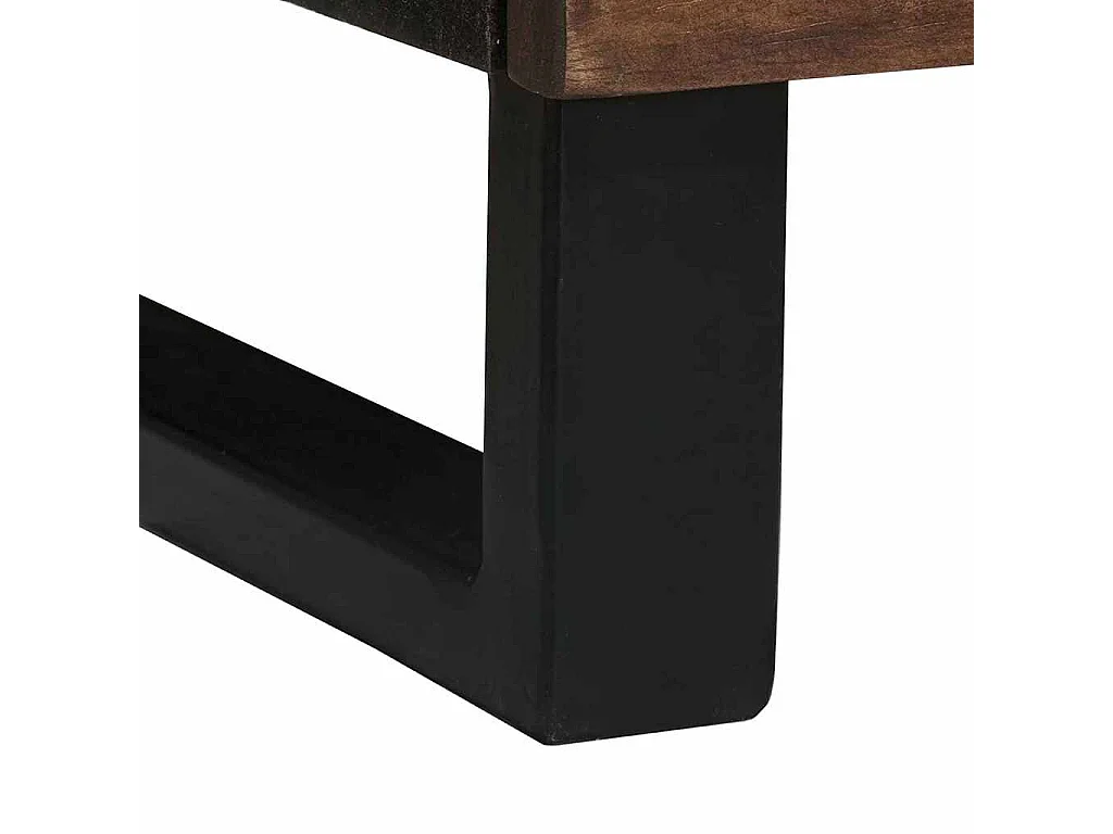 Buffet Marron 40 x 33 x 75 cm bois de manguier massif