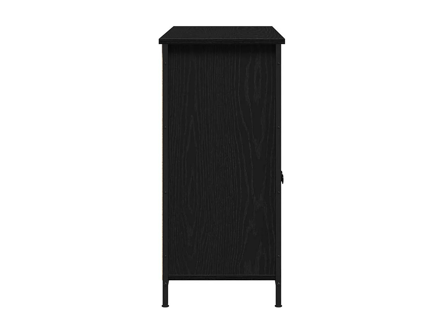 Buffet Chêne noir 100 x 35 x 75 cm Bois d'ingénierie