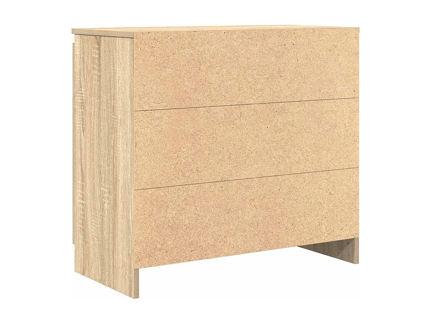 Buffet avec tiroir chêne sonoma 71x35x65 cm bois d'ingénierie