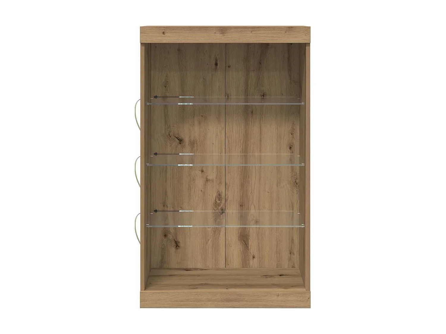 Buffet chêne artisanal 60,5 x 37 x 100 cm Bois d'ingénierie