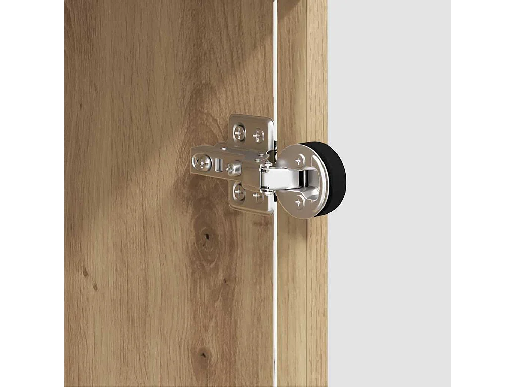 Buffet chêne artisanal 35 x 37 x 76 cm Bois d'ingénierie