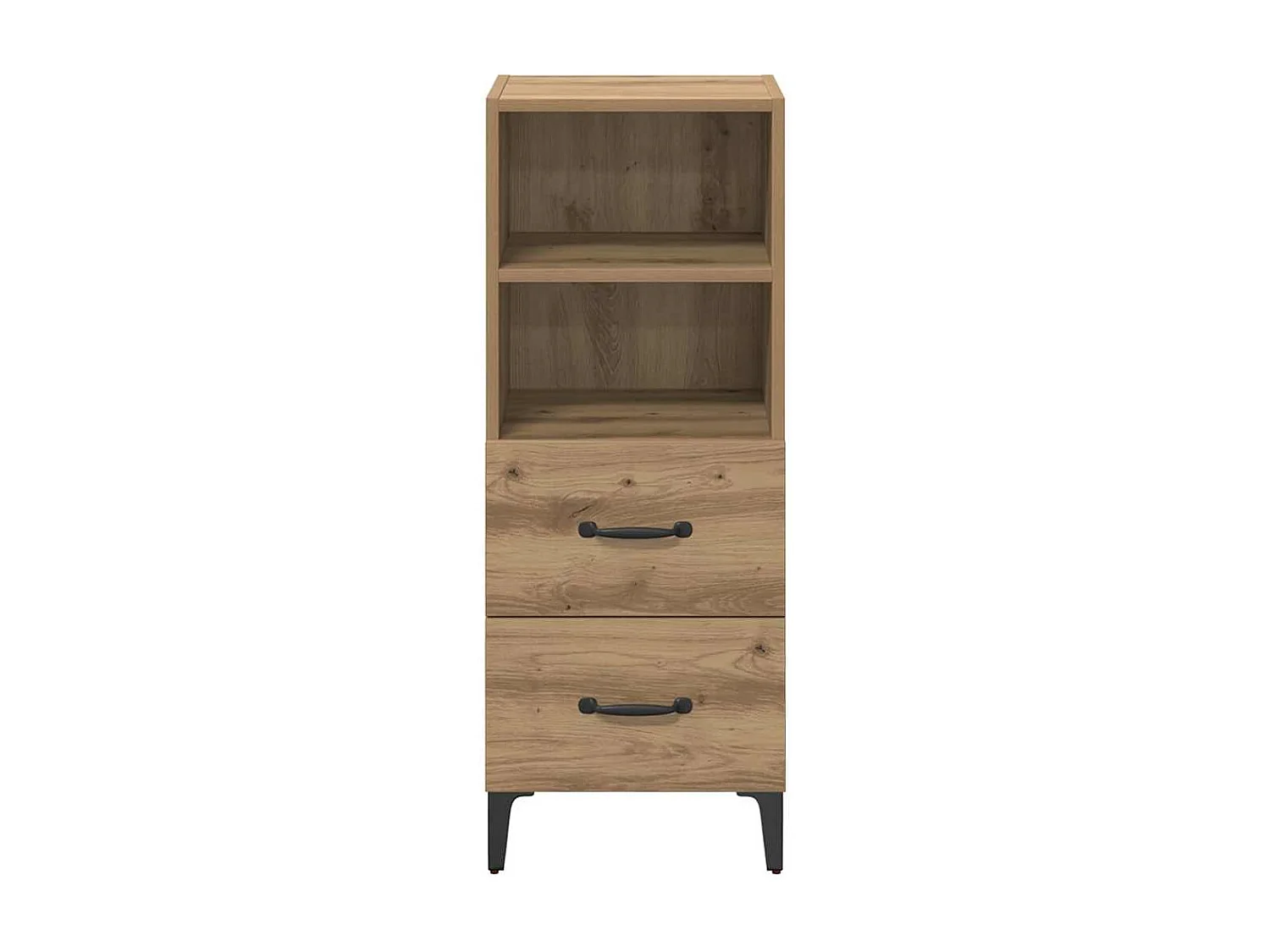Buffet chêne artisanal 34 x 34,5 x 90 cm Bois d'ingénierie