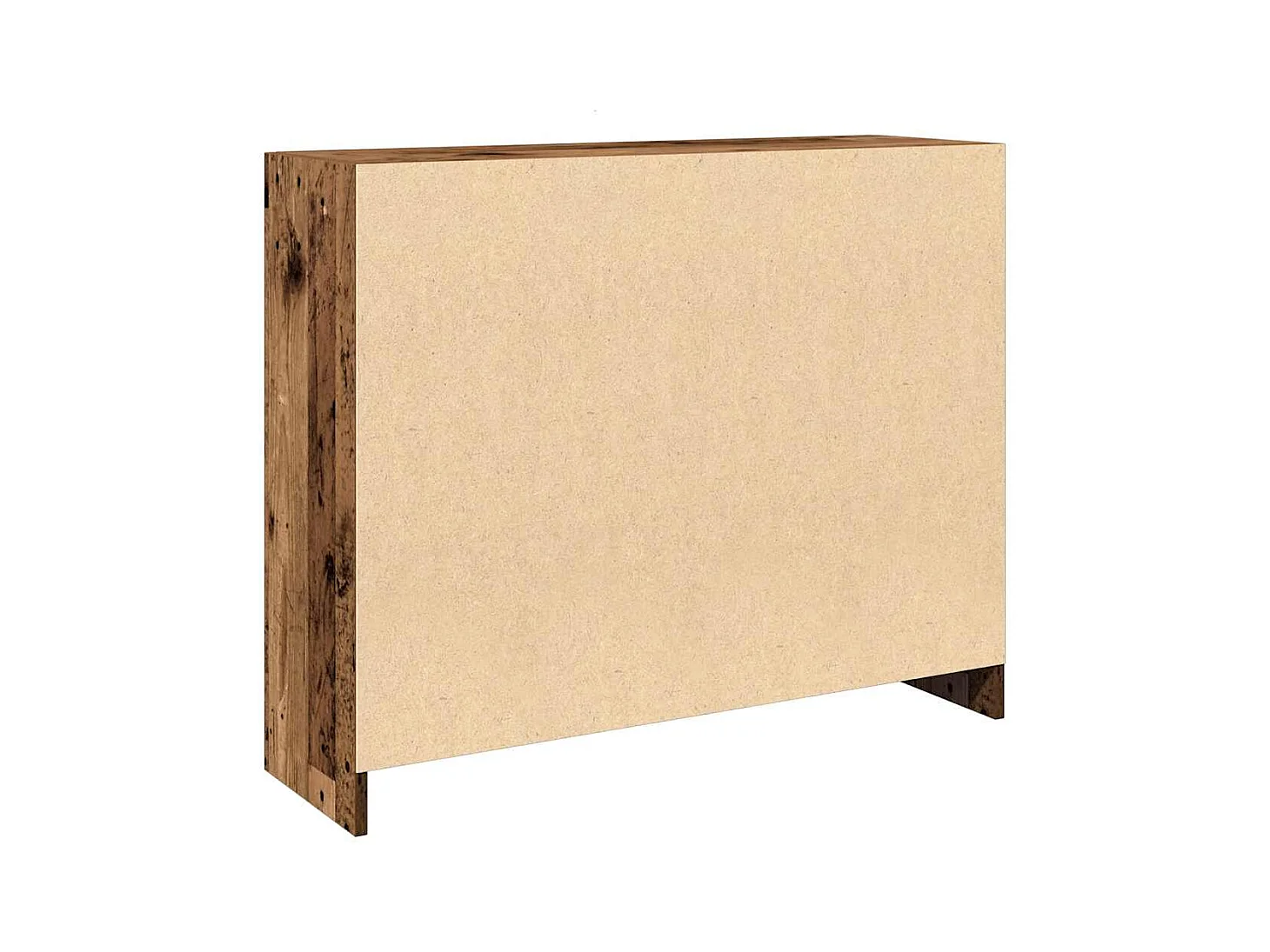 Buffet vieux bois 91x28x75 cm bois d'ingénierie