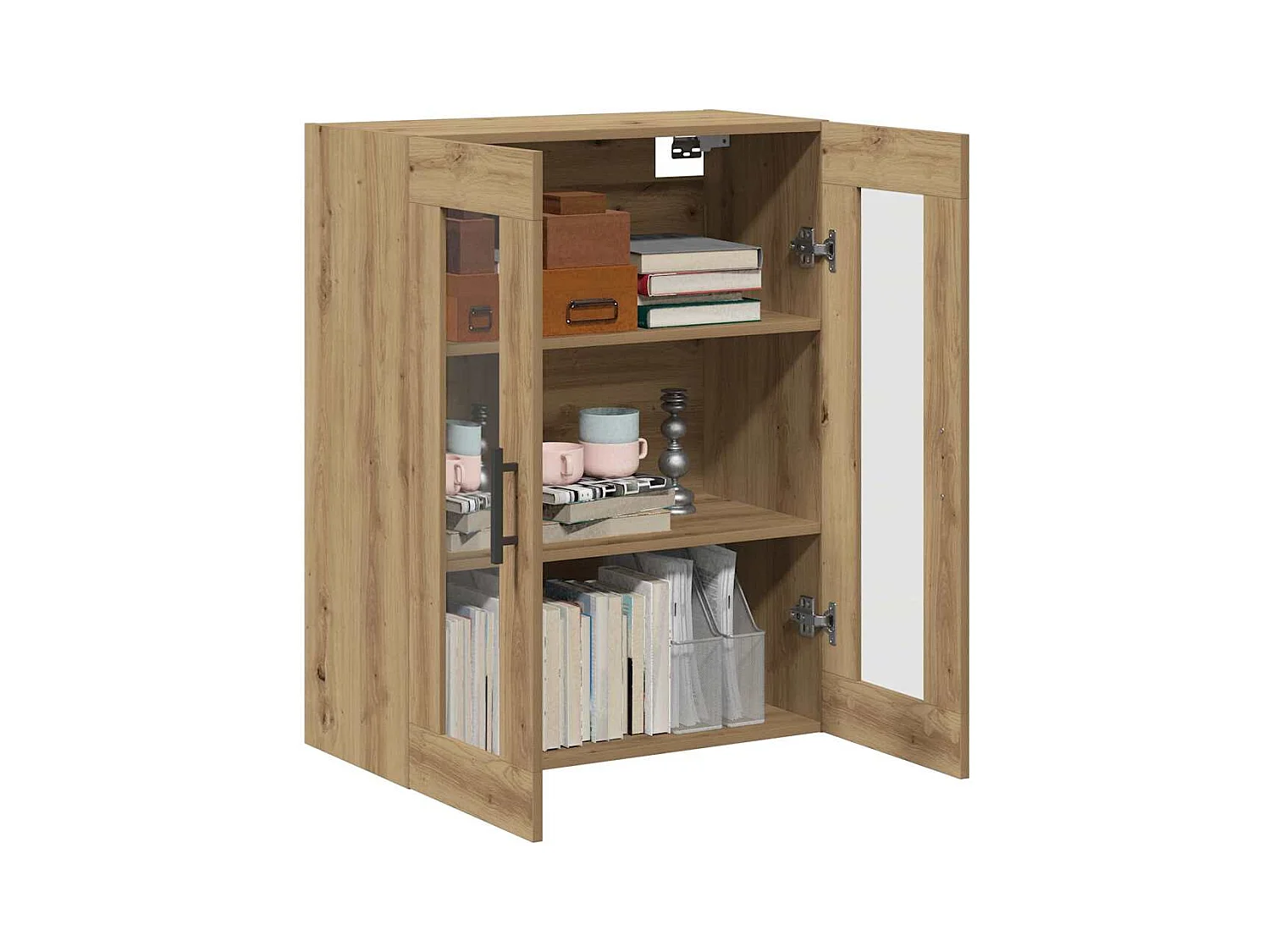 Aparador 69,5x34x90 cm derivados de madeira carvalho artisiano