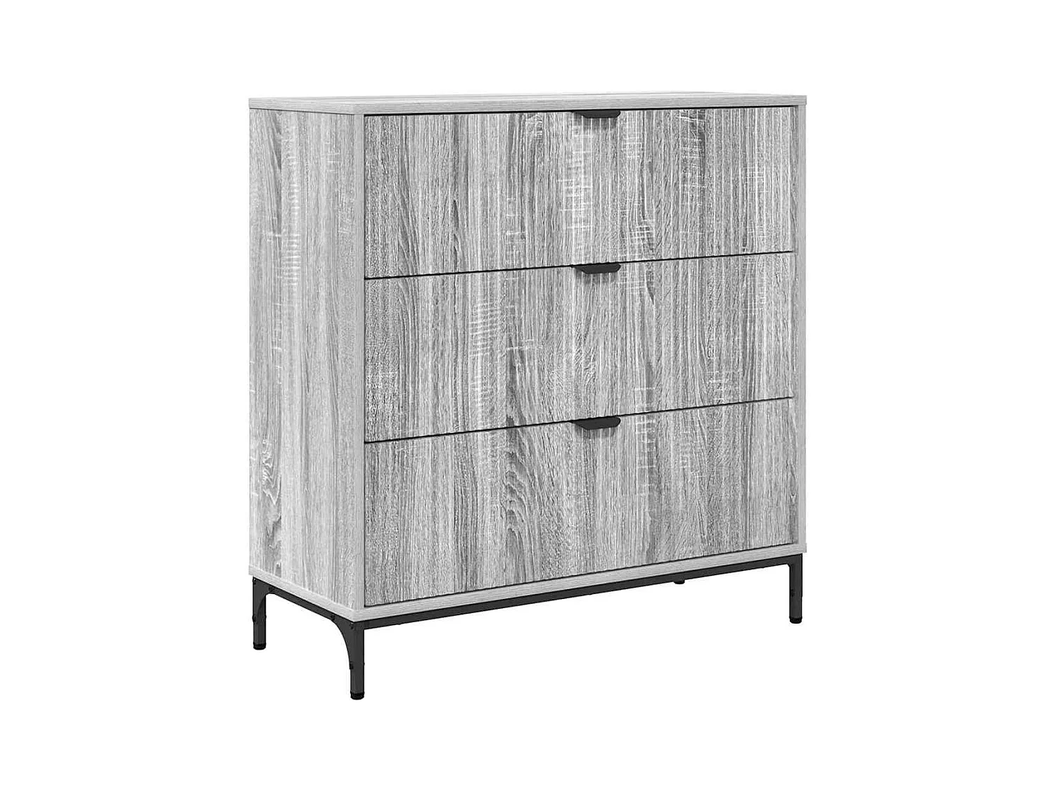 Buffet Sonoma gris 79,5 x 33 x 82 cm Bois d'ingénierie