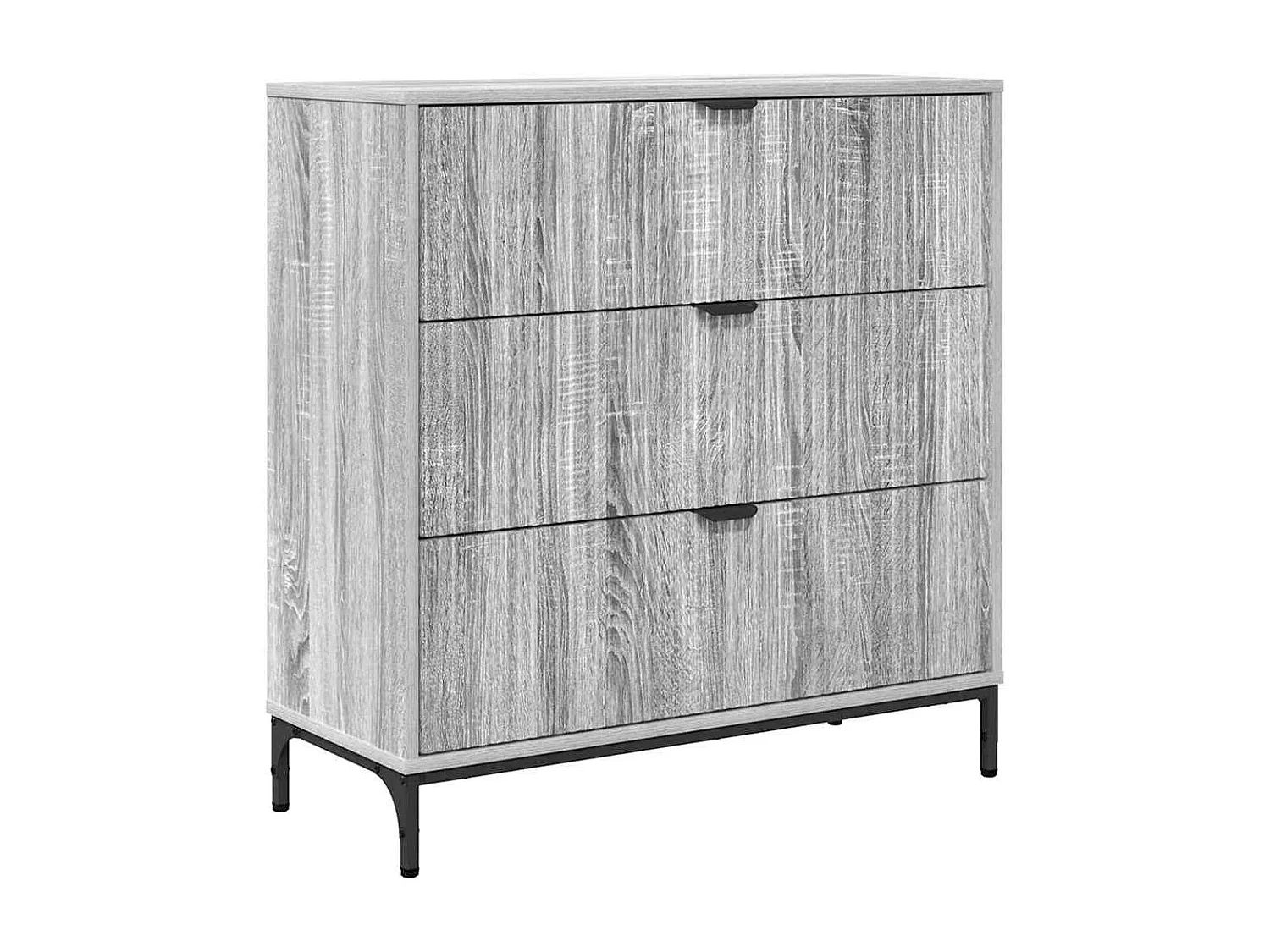 Buffet Sonoma gris 79,5 x 33 x 82 cm Bois d'ingénierie