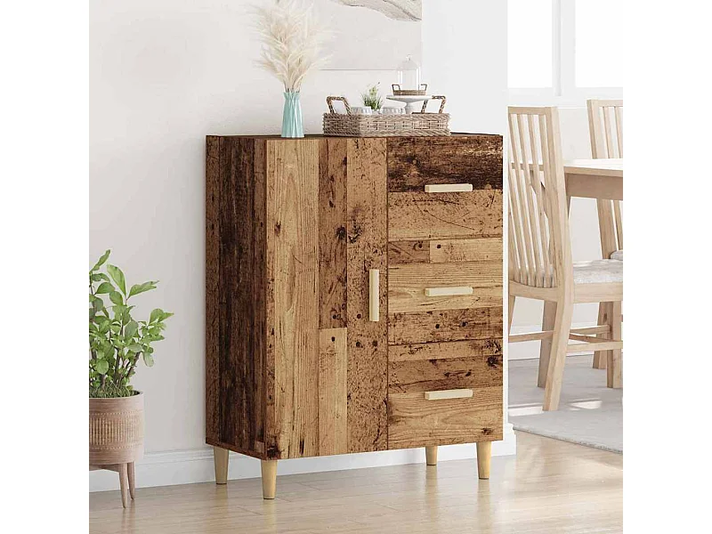 Buffet Bois ancien 34 x 69.5 x 90 cm Bois d'ingénierie