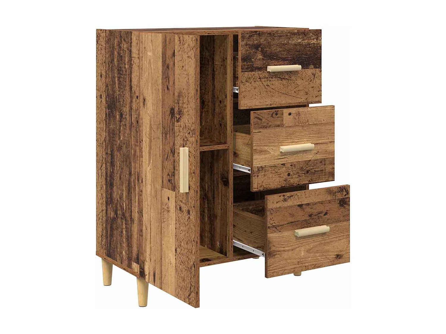 Buffet Bois ancien 34 x 69.5 x 90 cm Bois d'ingénierie