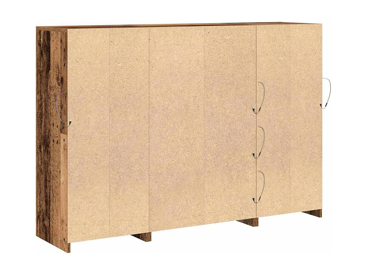 Buffet Bois ancien 142.5 x 37 x 100 cm Bois d'ingénierie